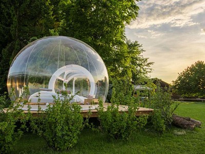 Bubble hotels, unconventional accommodation